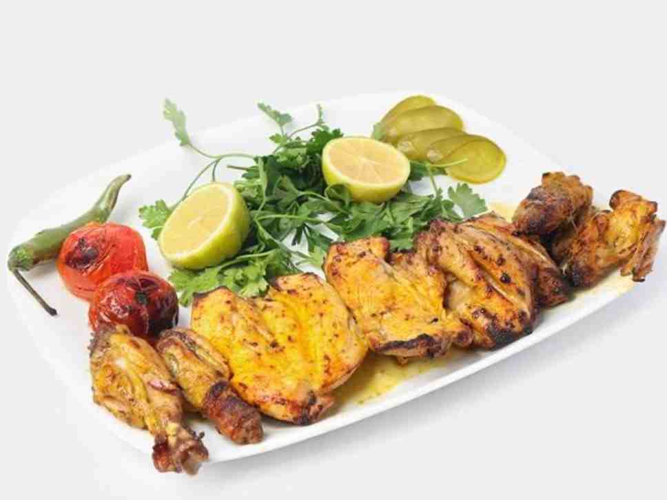 جوجه کباب با استخوان