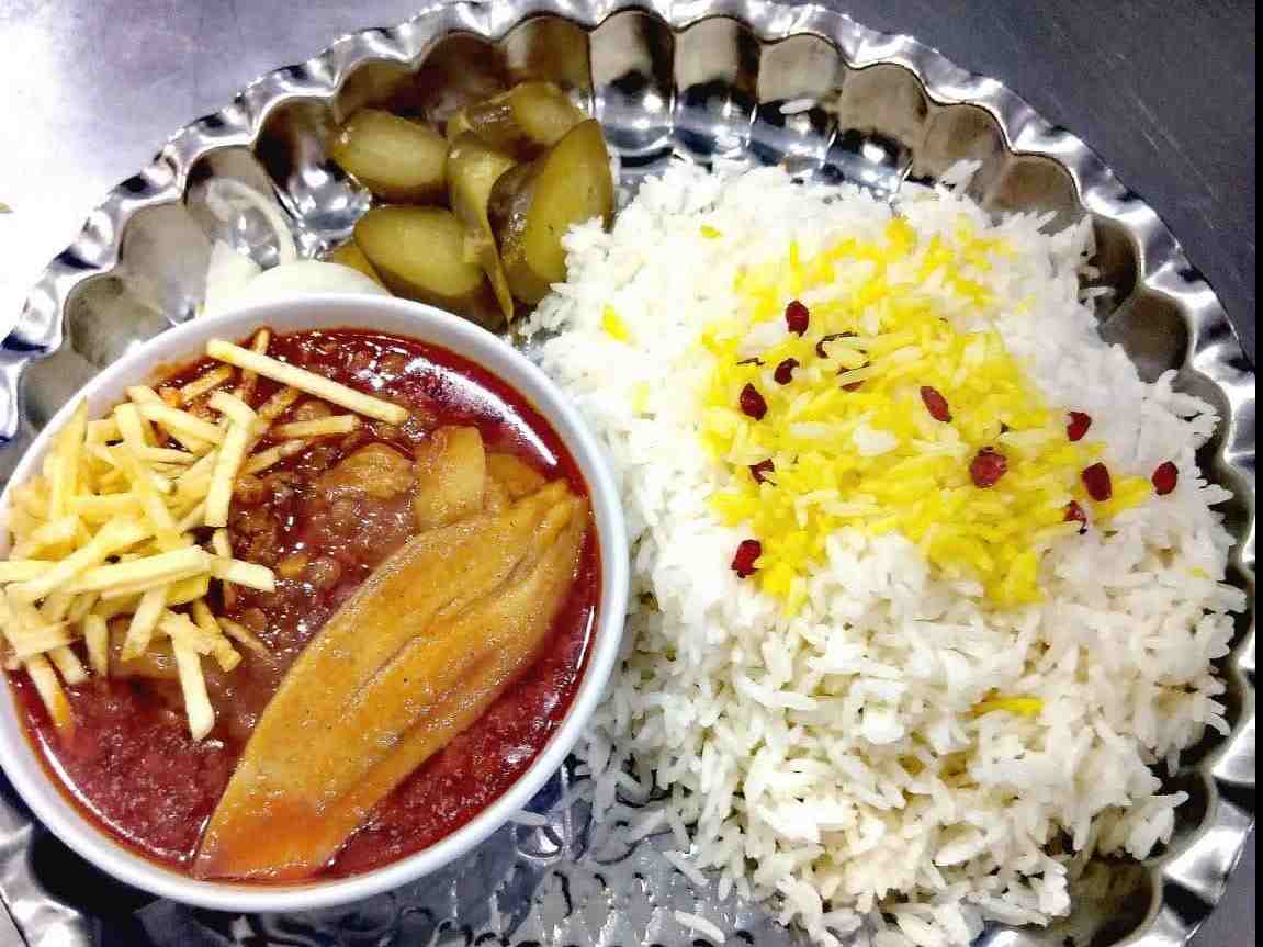 چلو خورشت قیمه