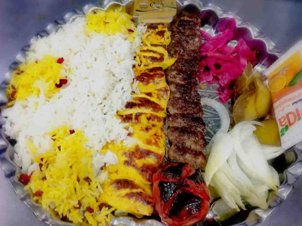 چلو کباب وزیری