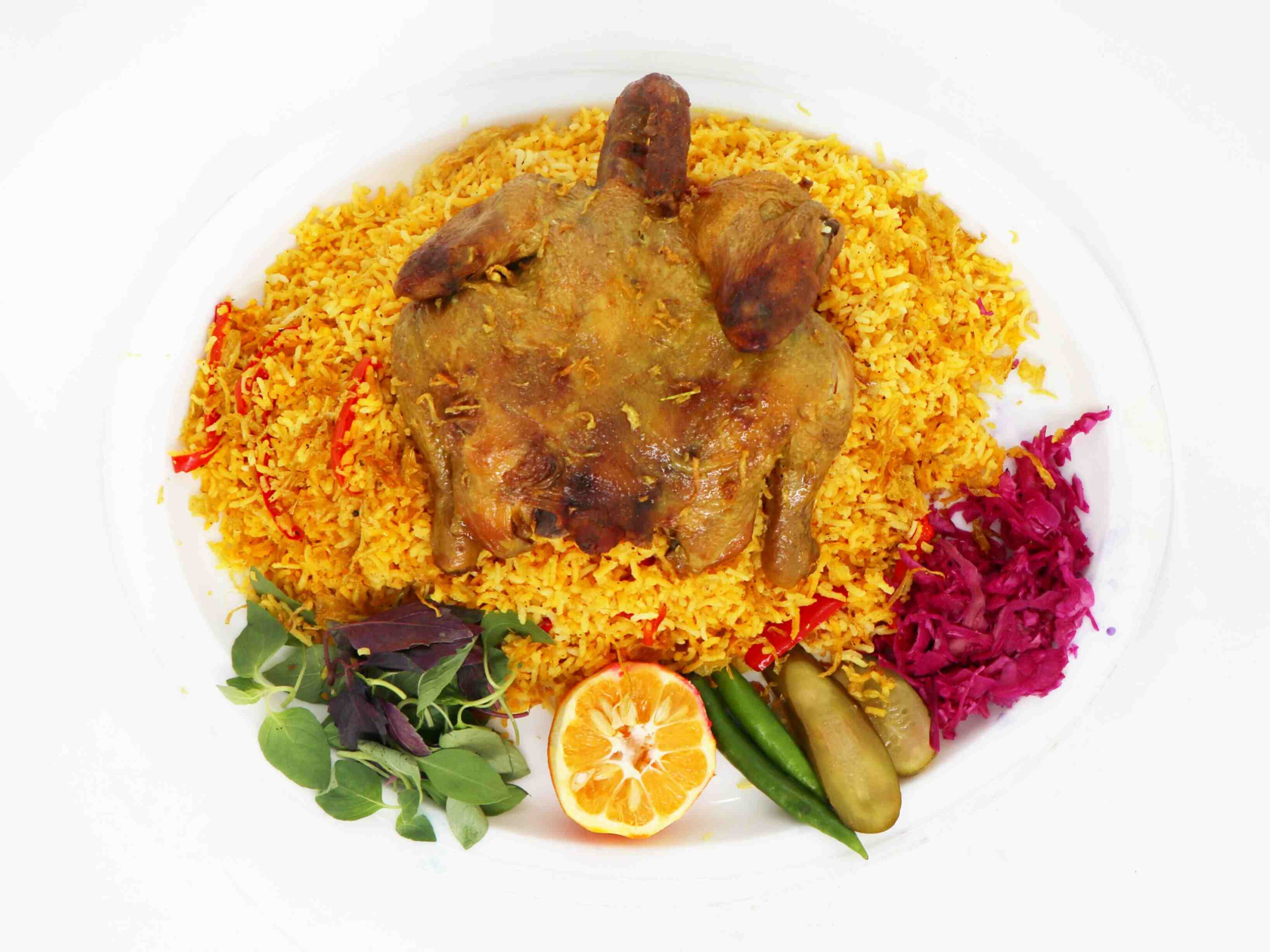 مجبوس مرغ عربی