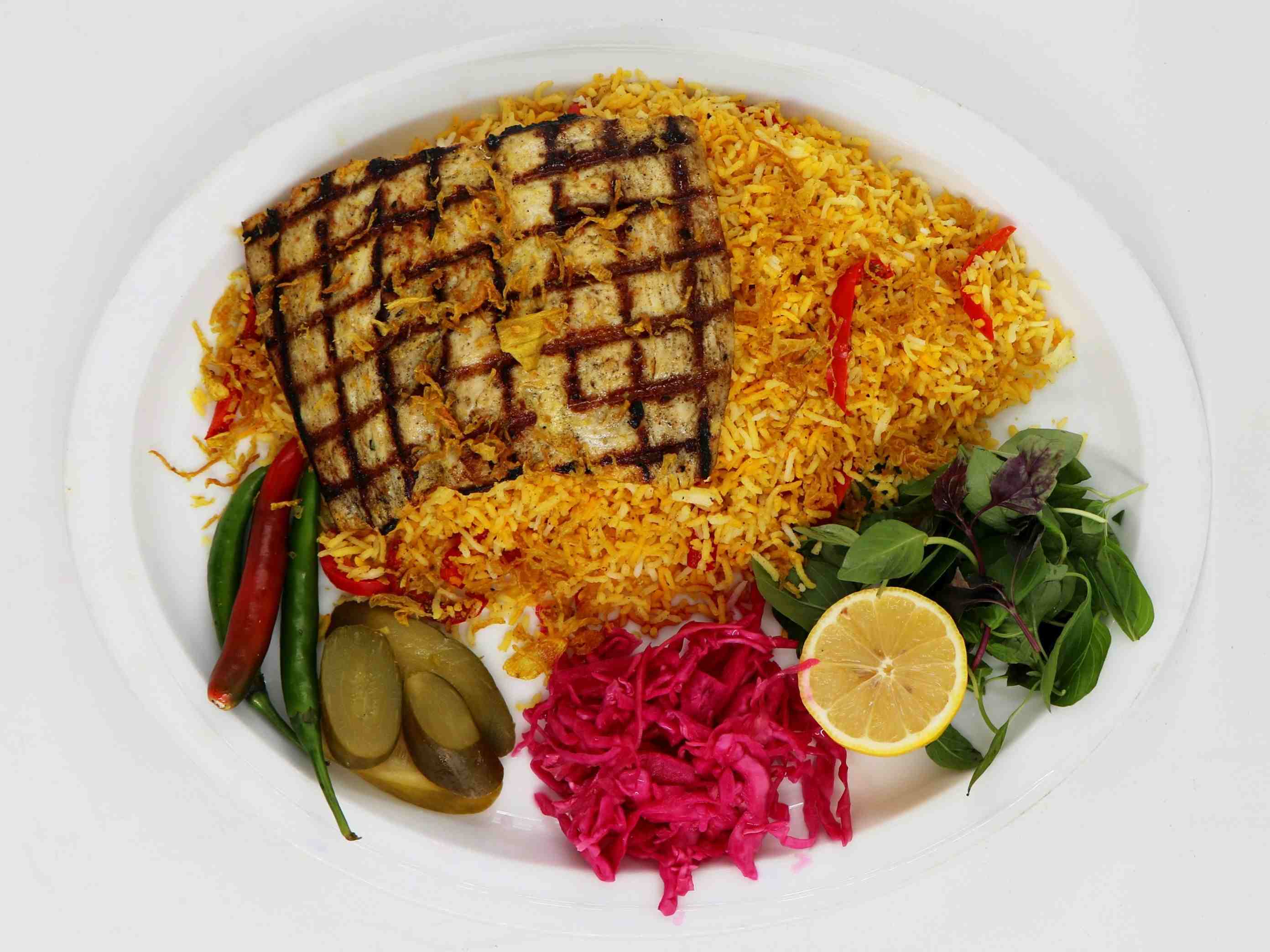 مجبوس ماهی عربی