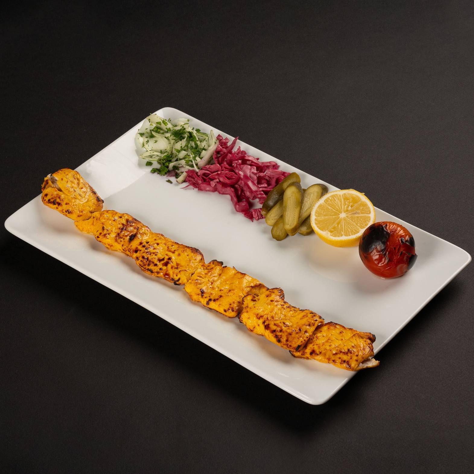 جوجه کباب زعفرانی