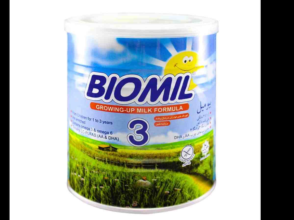 شیر خشک بیومیل ۳ فاسبل مناسب ۱ تا ۳ سالگی