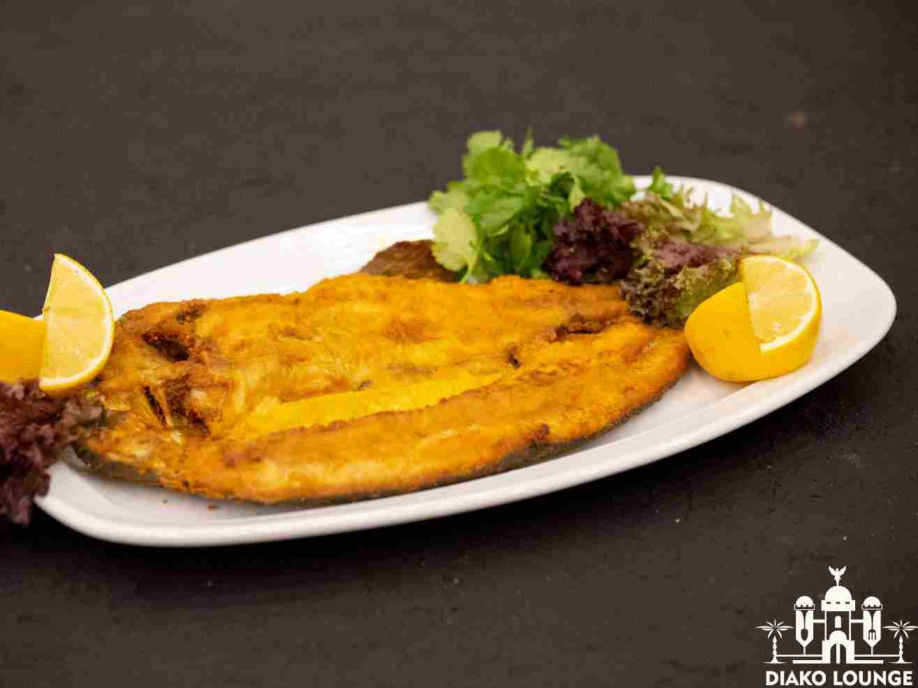 ماهی قزل آلا (سرخ شده یا کبابی )