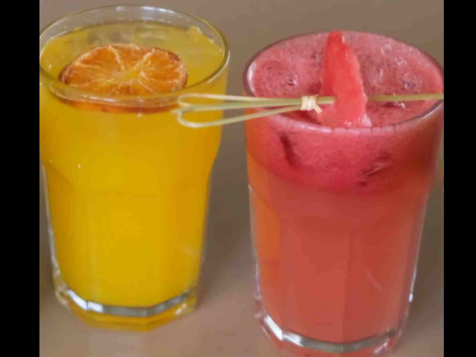 آب پرتغال_آب هندوانه