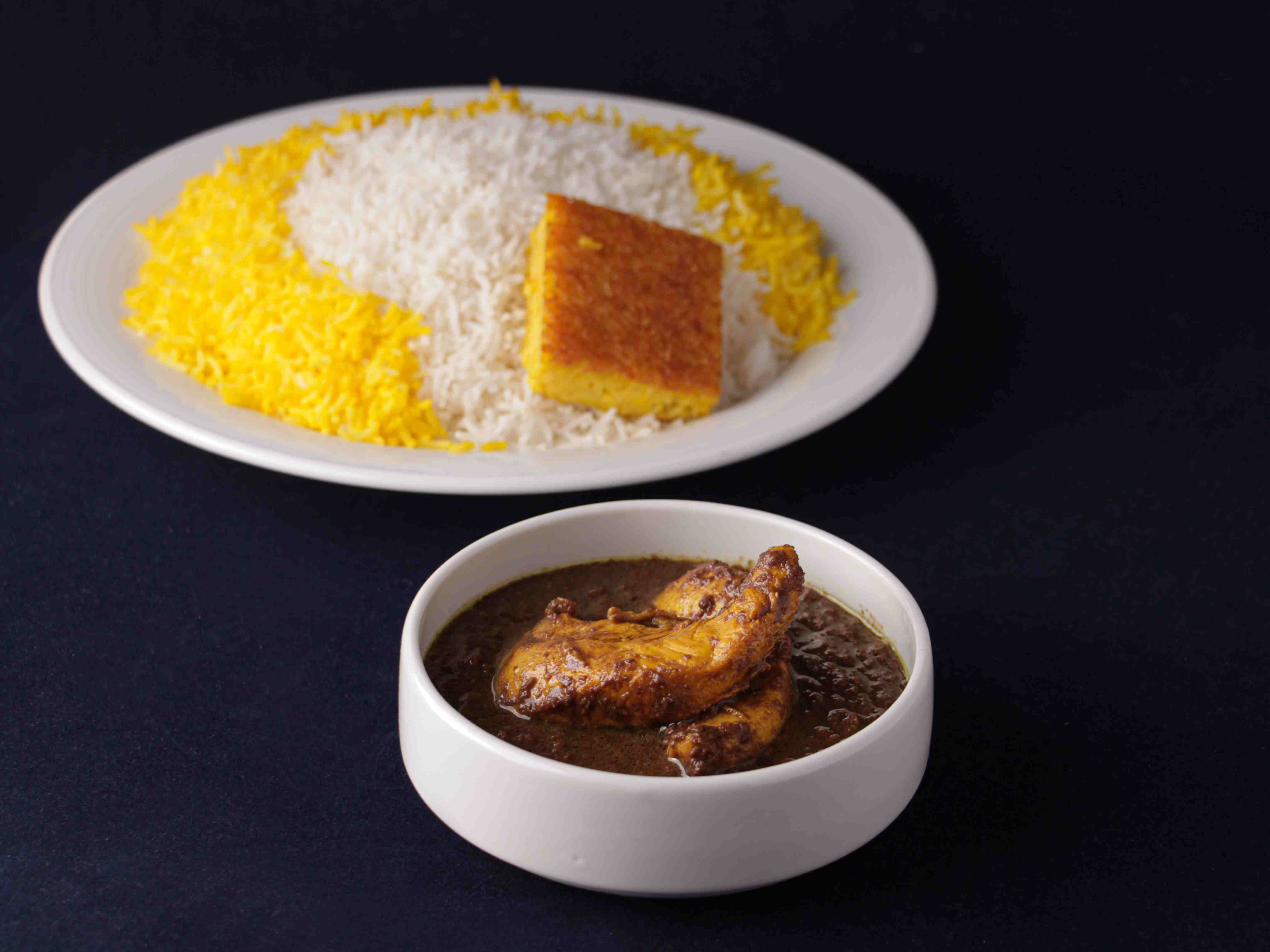 چلو خورش فسنجان