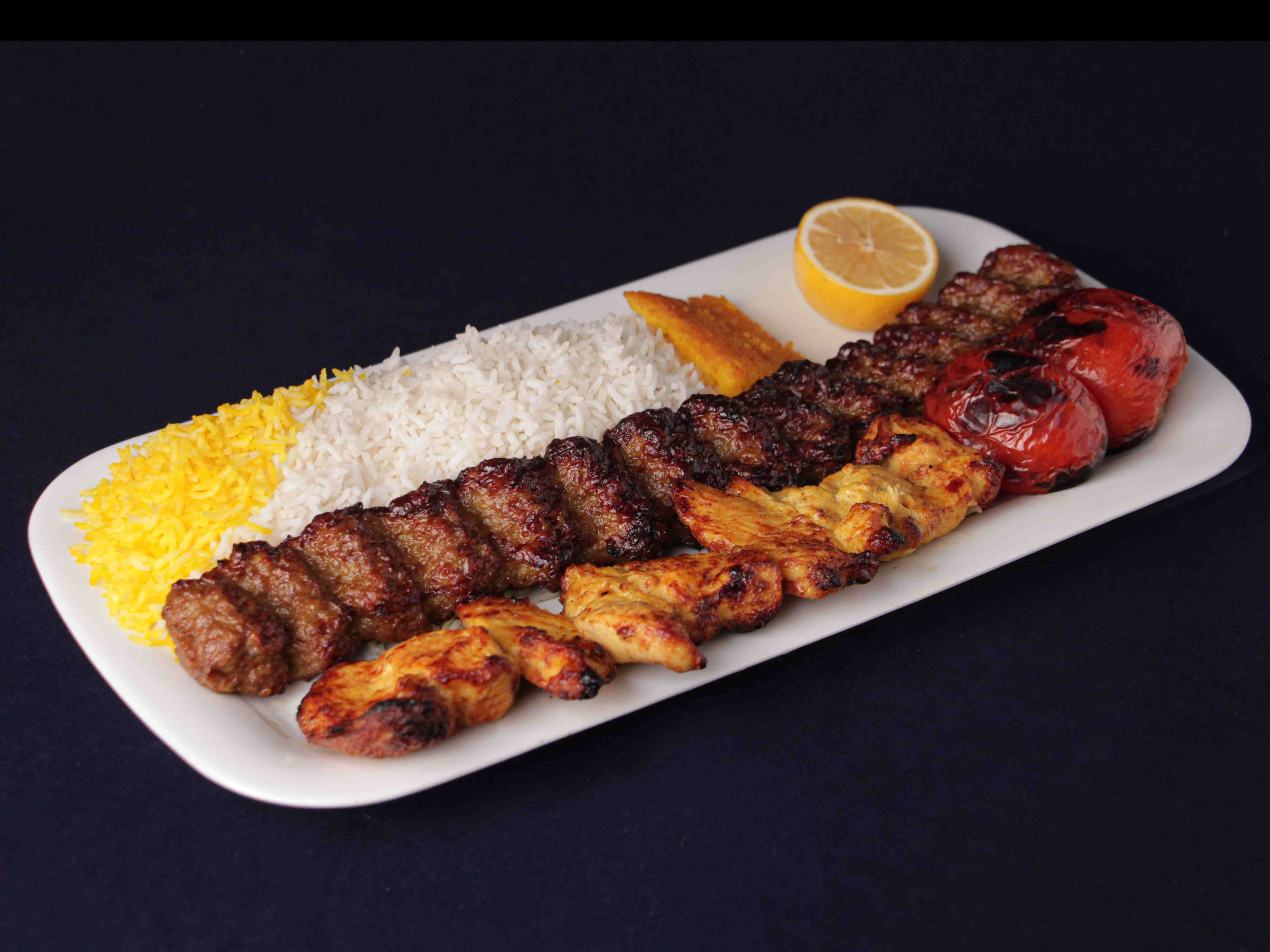 چلو کباب وزیری