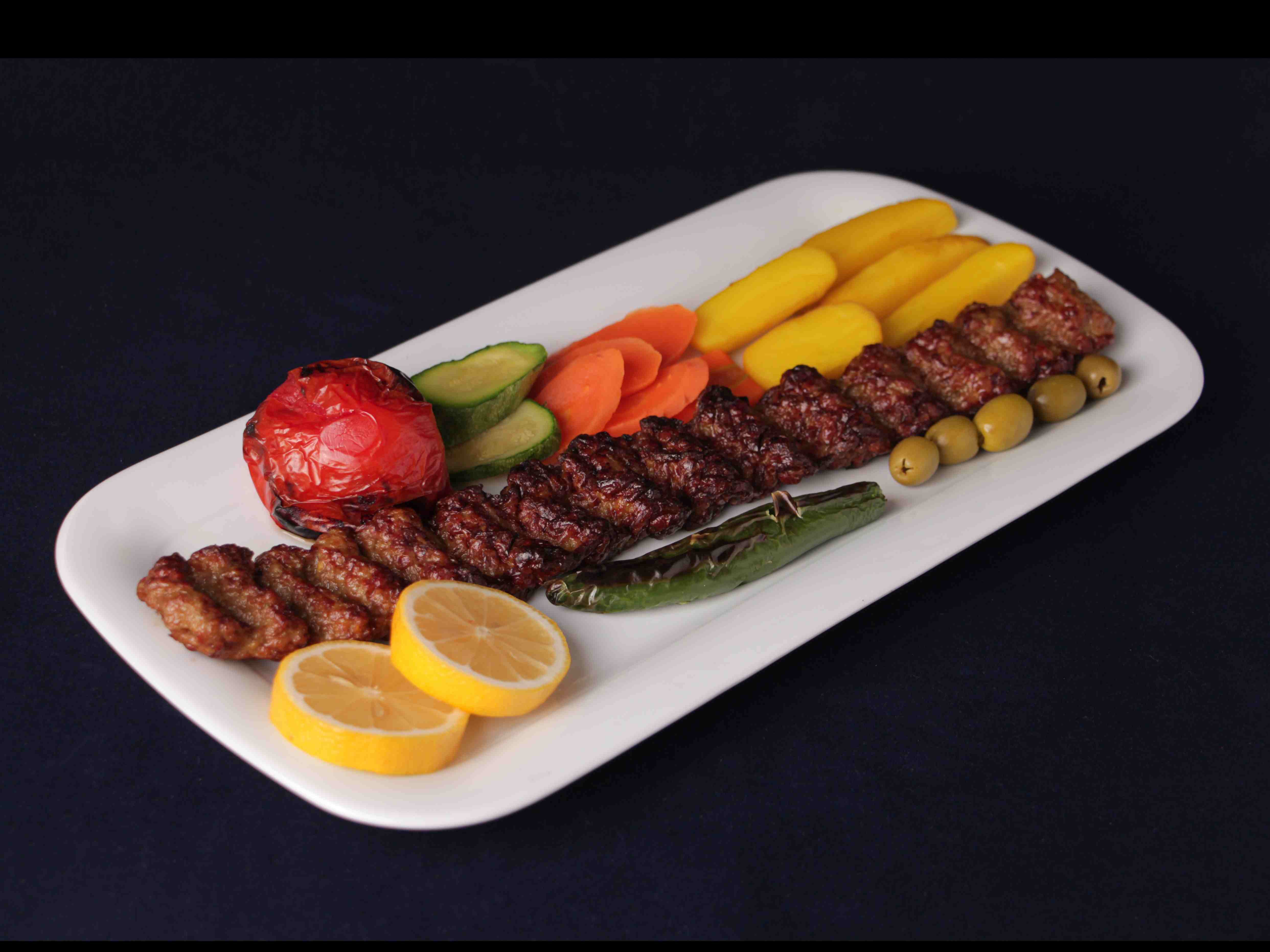 کباب لقمه زعفرانی