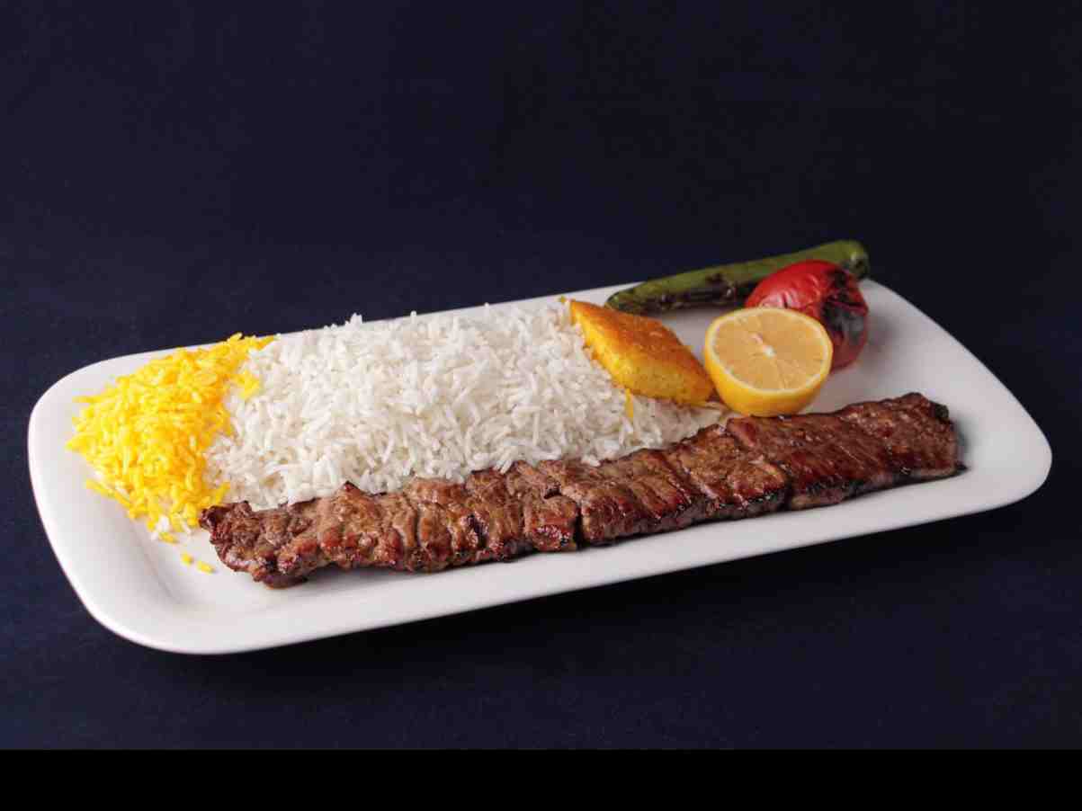 چلو کباب برگ ممتاز گوسفندی