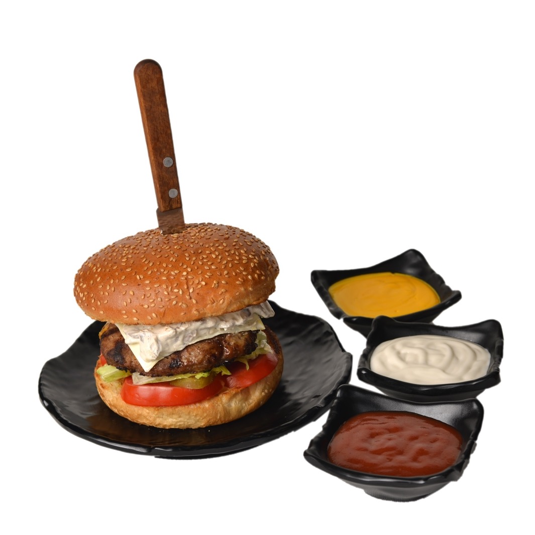 ماشروم برگر/Mushroom burger