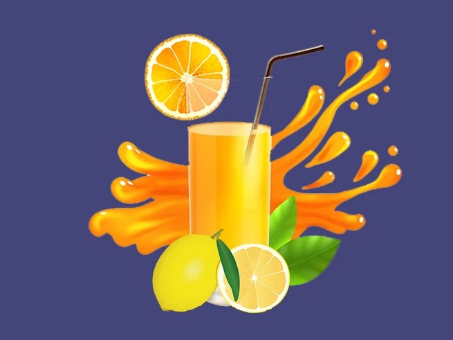 آب پرتقال لیمو