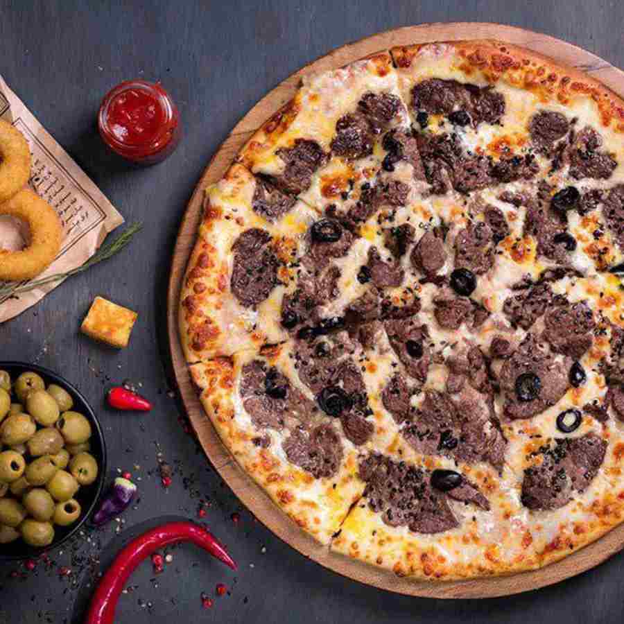 پیتزا استیک ایتالیایی