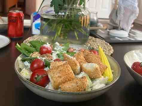 سالاد سبز