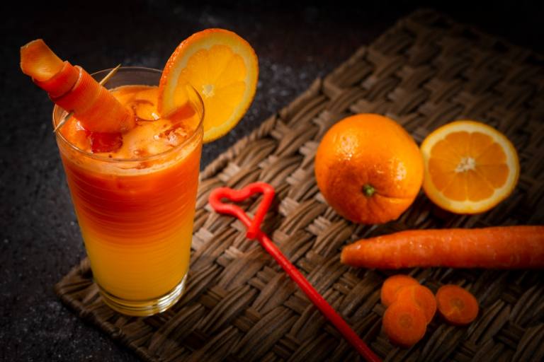 آب هویج پرتقال