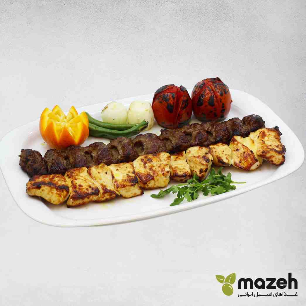 سینی کباب وزیری مزه