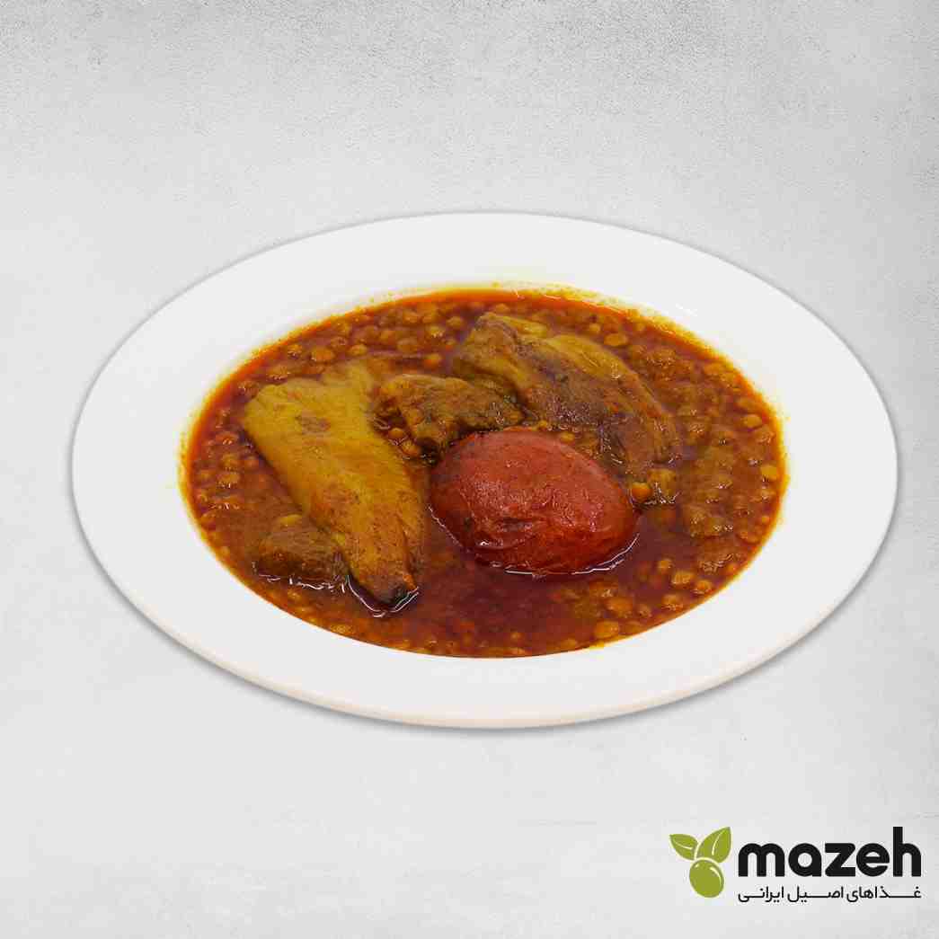  خورشت قیمه بادمجان بدون برنج