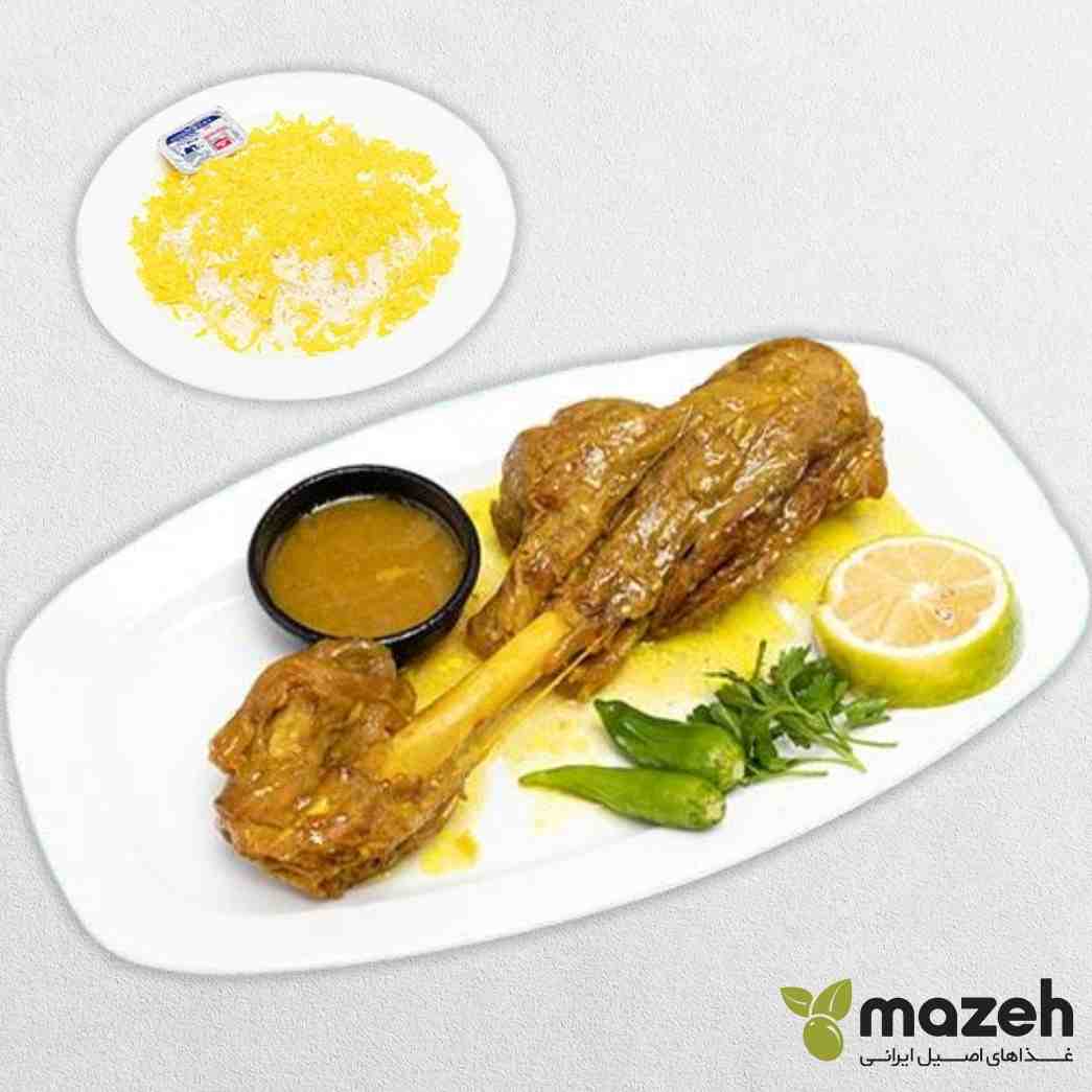 چلو ماهیچه گوسفندی