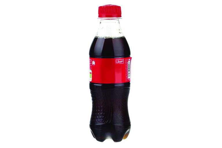 نوشابه بطری کوچک کوکاکولا