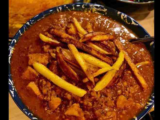 چلو خورشت قیمه