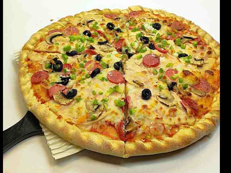 پیتزا مخلوط ۳۴ سانتی ایتالیایی