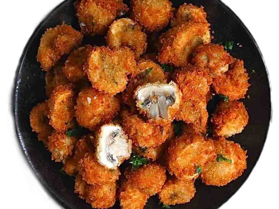 Fried Garlic Mushrooms