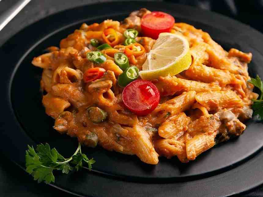 پاستا چیکن آرابیاتا