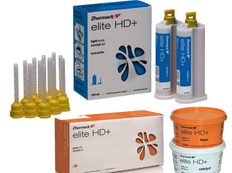Zhermackست ماده قالبگیری آسیلیکون نرمال ست +Elite HD