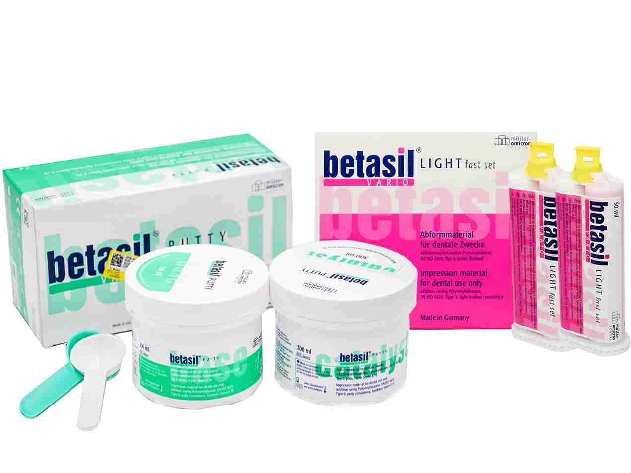 پکیج پوتی هارد BETASIL +واش LIGHT FAST