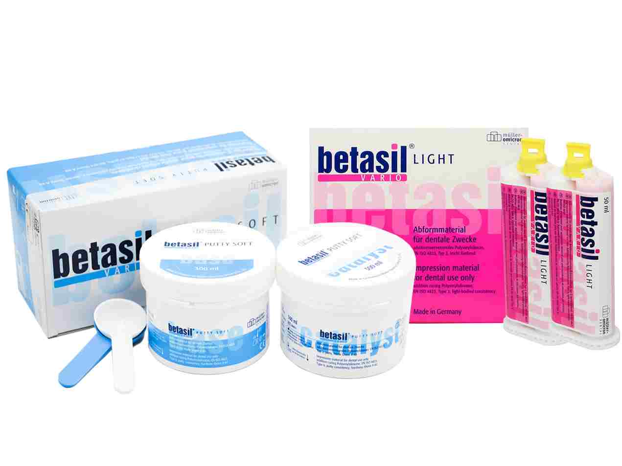 پکیج پوتی سافت BETASIL + واش LIGHT
