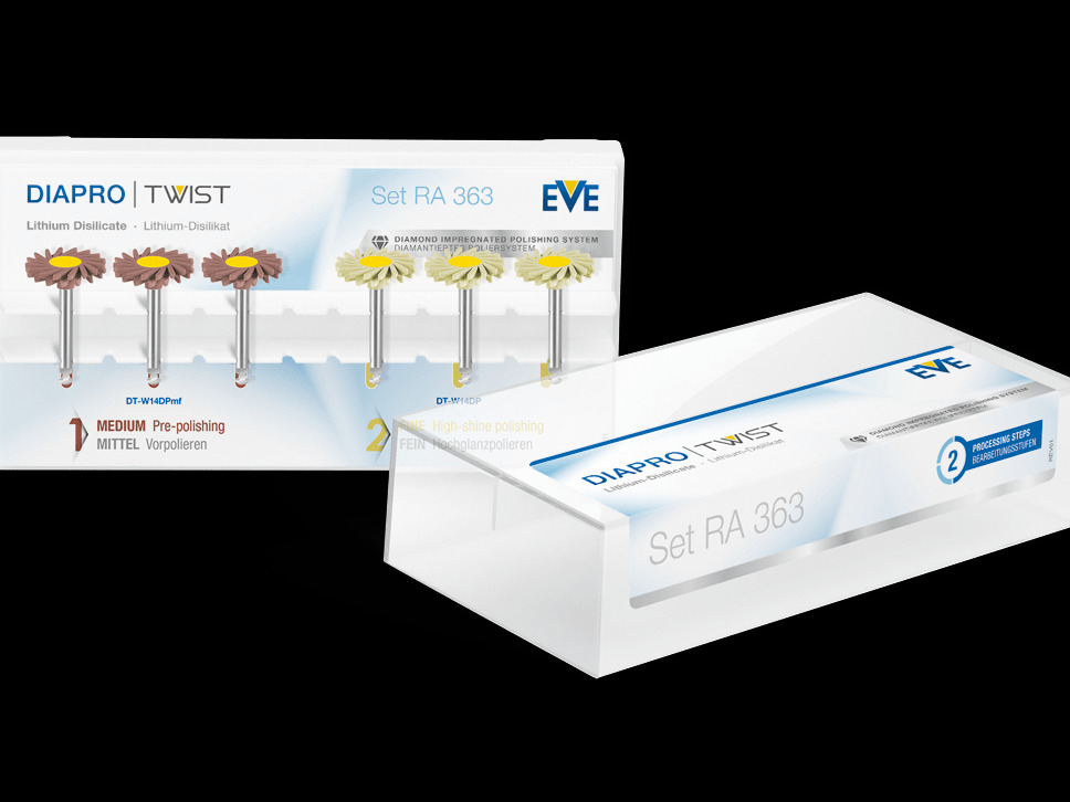 EVEکیت 6 عددی پالیش فلدسپات، دی سیلیکات لیتیوم و سرامیک کد 9092