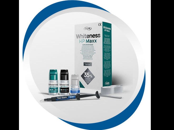 FGM تک بیمار کیت بلیچینگ نوری whiteness HP maxx