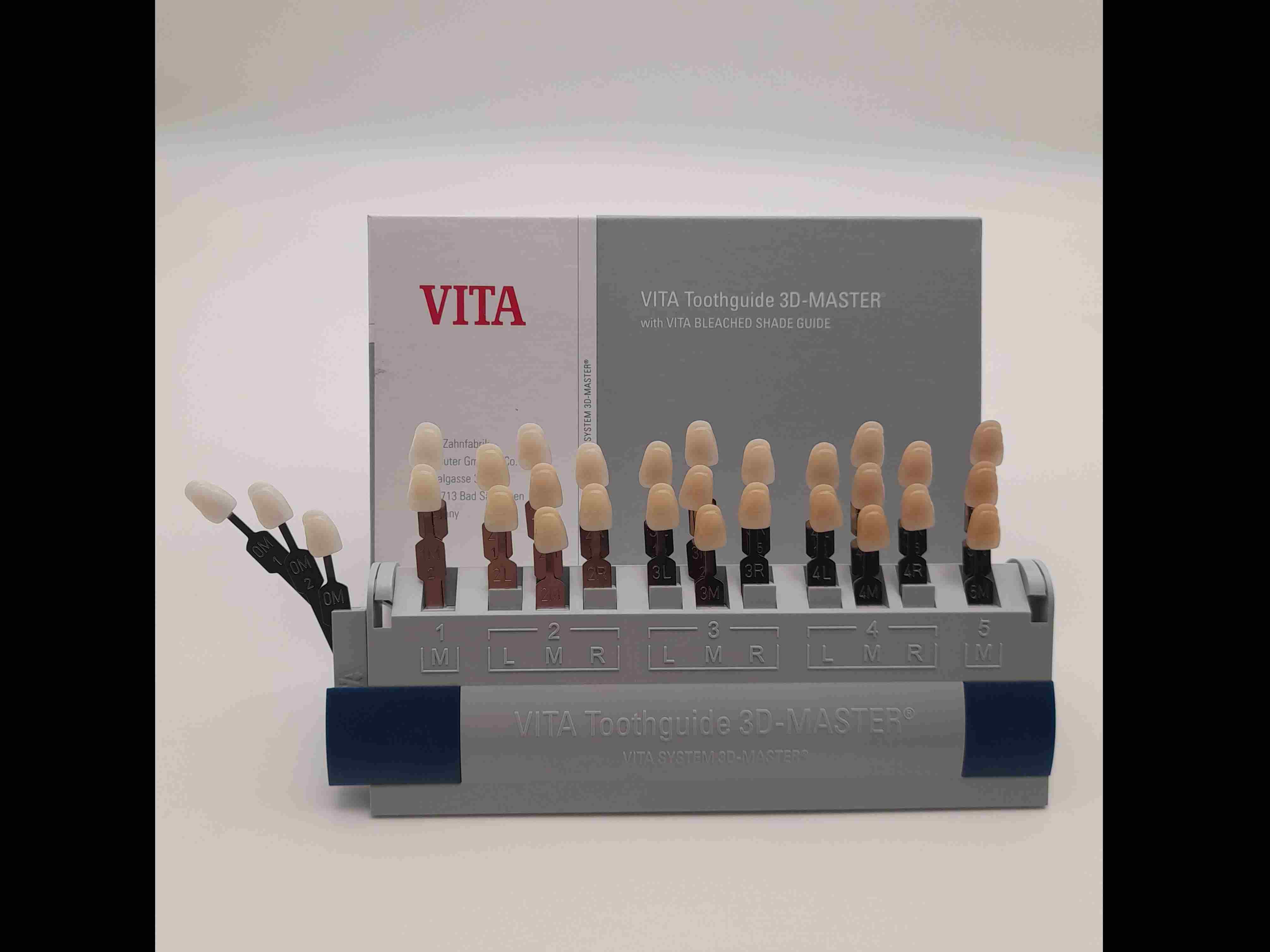 نمونه رنگ vita به همراه بلیچ