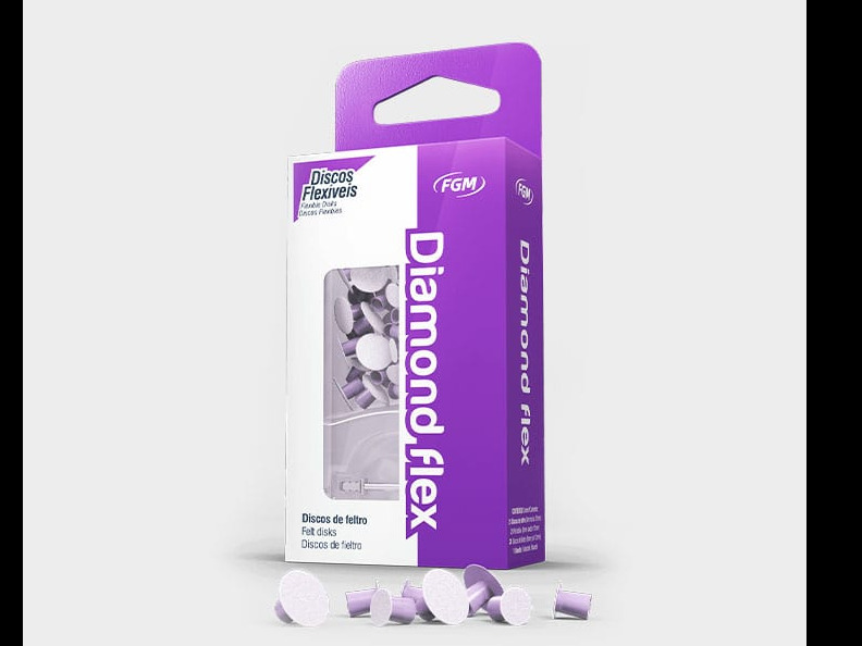 دیسک پالیش نمدی انعطاف پذیر Diamond Flex