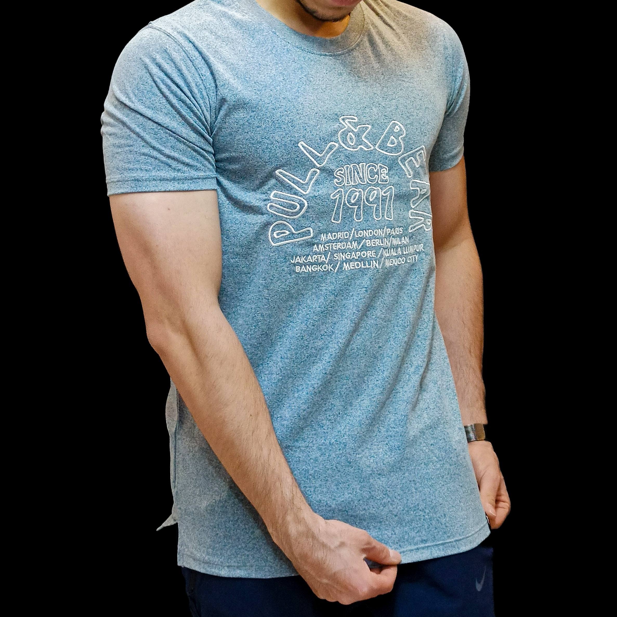 تیشرت PULL & BEAR سبز